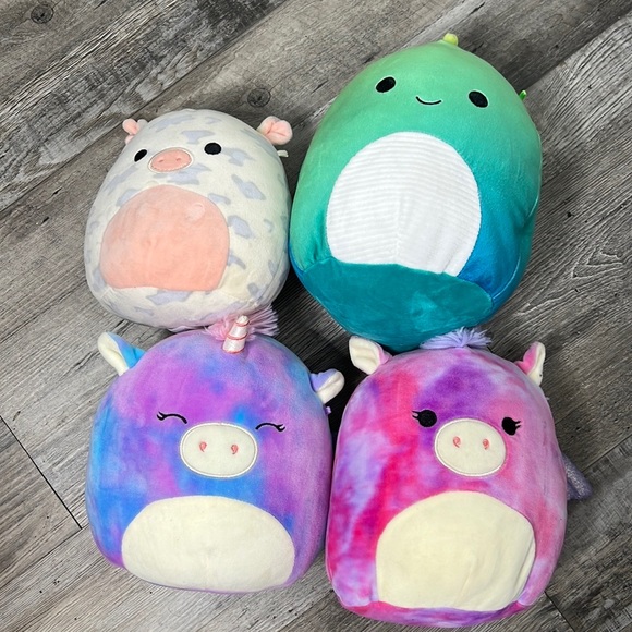 Rosie The Pig, Jarrell the Dinosaur, Aurora Purple Unicorn, Lola the Unicorn - Picture 1 of 5